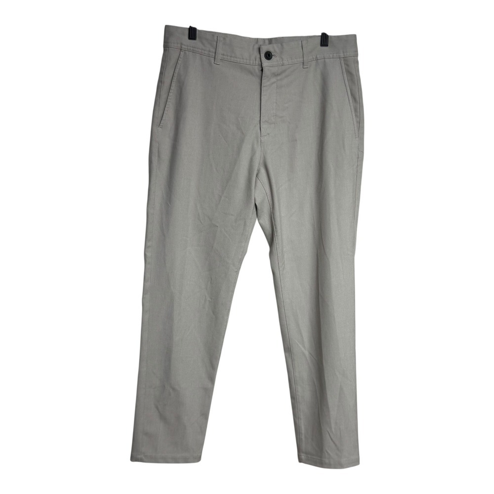 ZARA Men's Dress Pants Beige Size 31 Slim Fit Chino Business Casual‎ Trousers